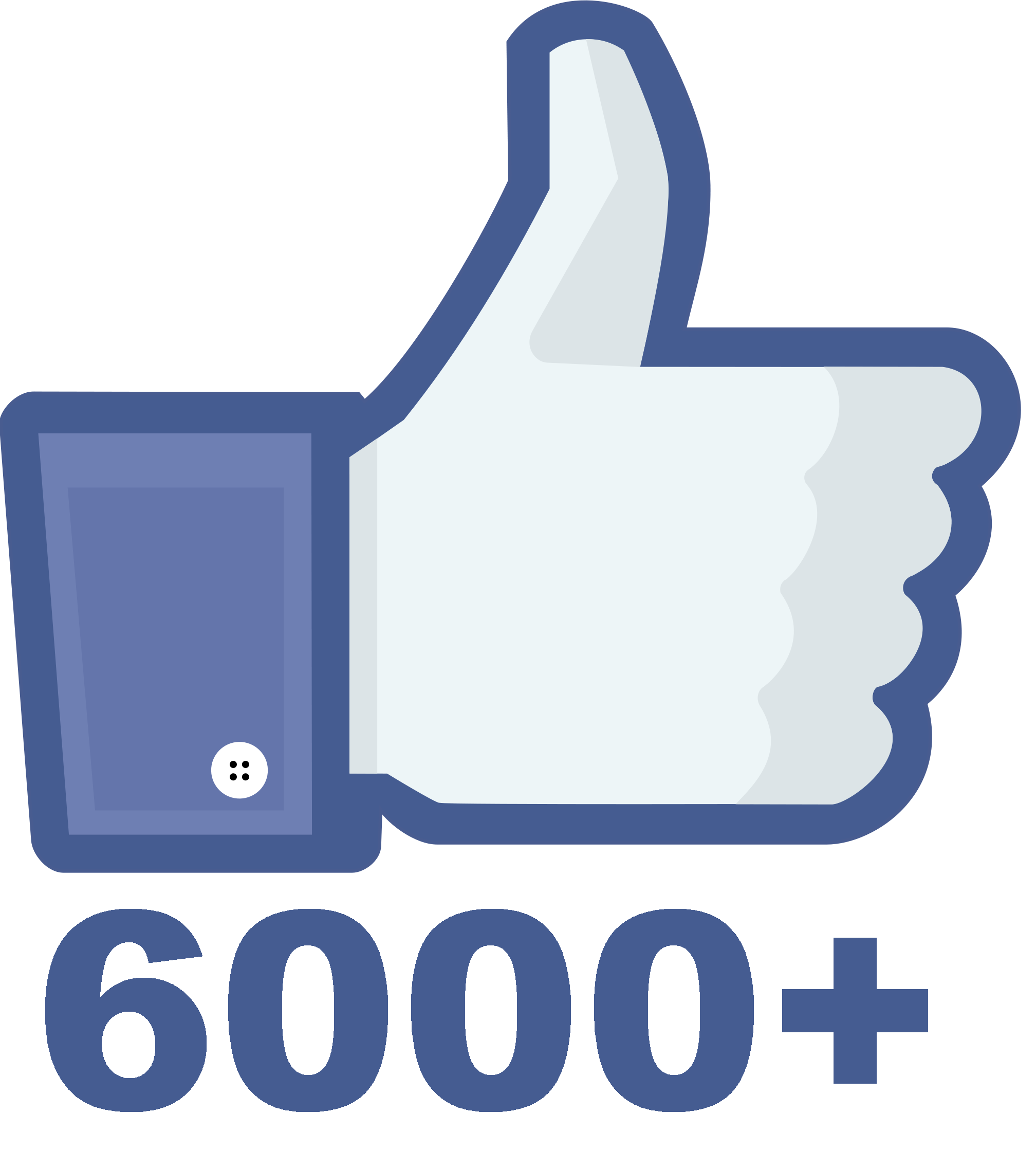 6000 seguidores