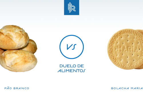 Pão branco vs. bolachas Maria