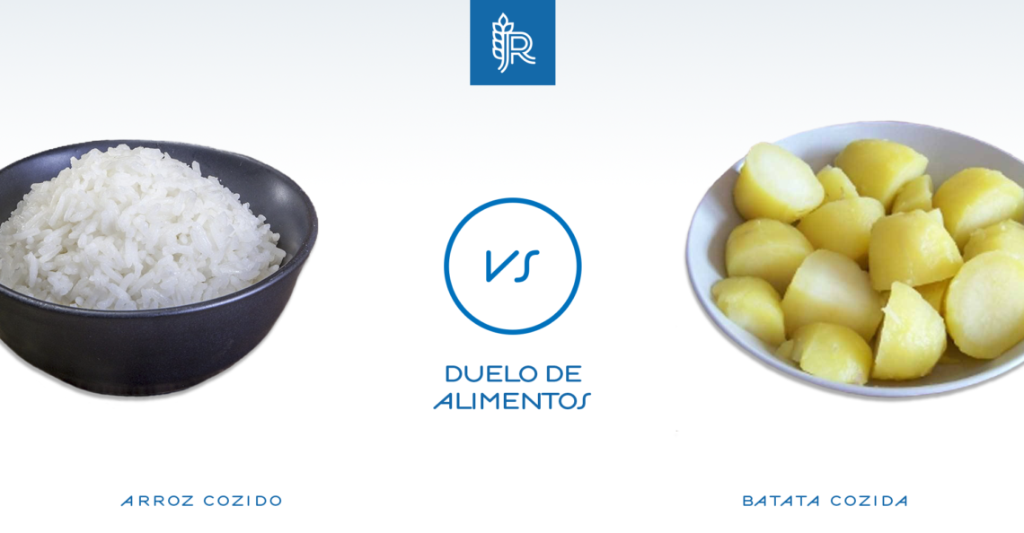 Duelo entre arroz e batata