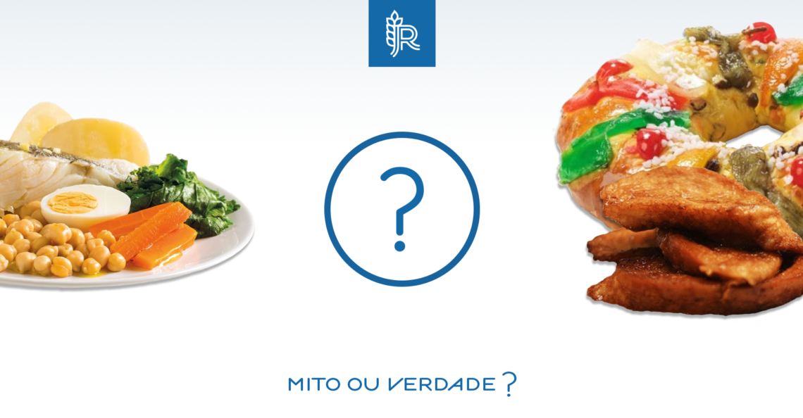 Qaul tem menos calorias, o bacalhau ou as sobremesas de Natal?