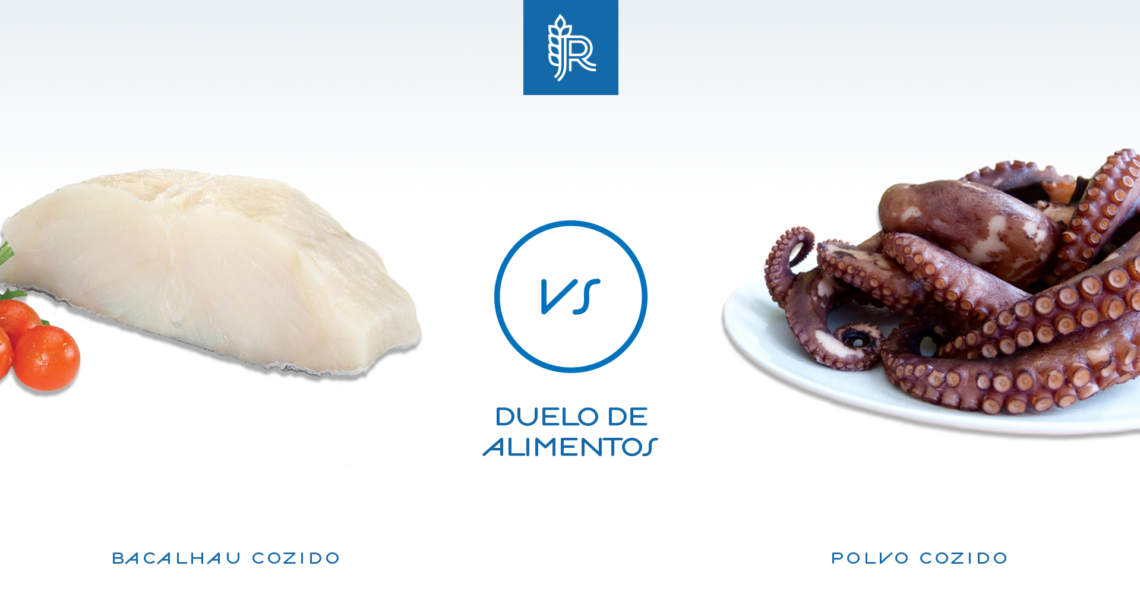 Bacalhau cozido ou polvo cozido, qual é o melhor?