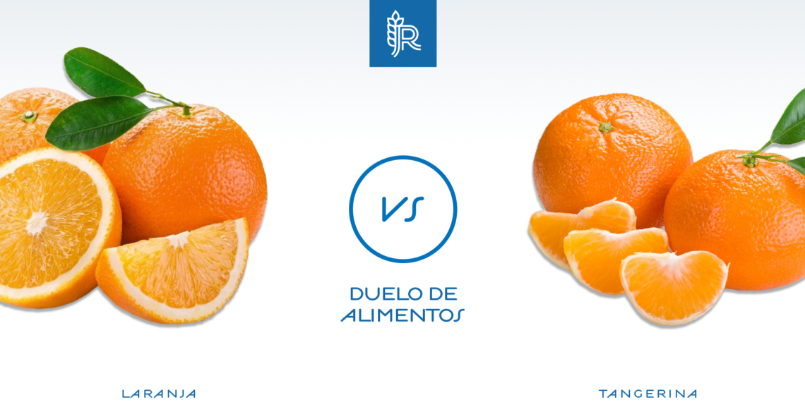 Duelo: laranja versus tangerina