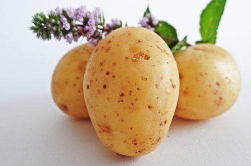 Batatas com casca