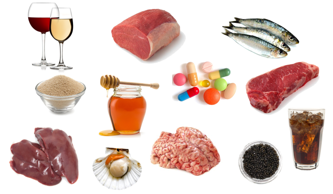 Alimentação que eleva o ácido úrico