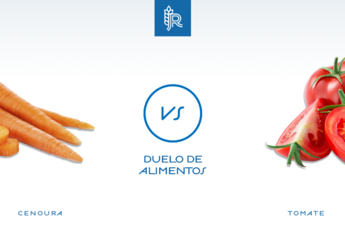 Duelo entre a cenoura e o tomate