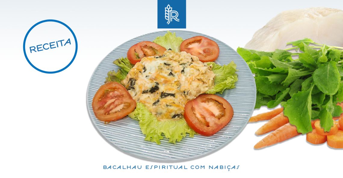 Bacalhau espiritual modificado: com nabiças