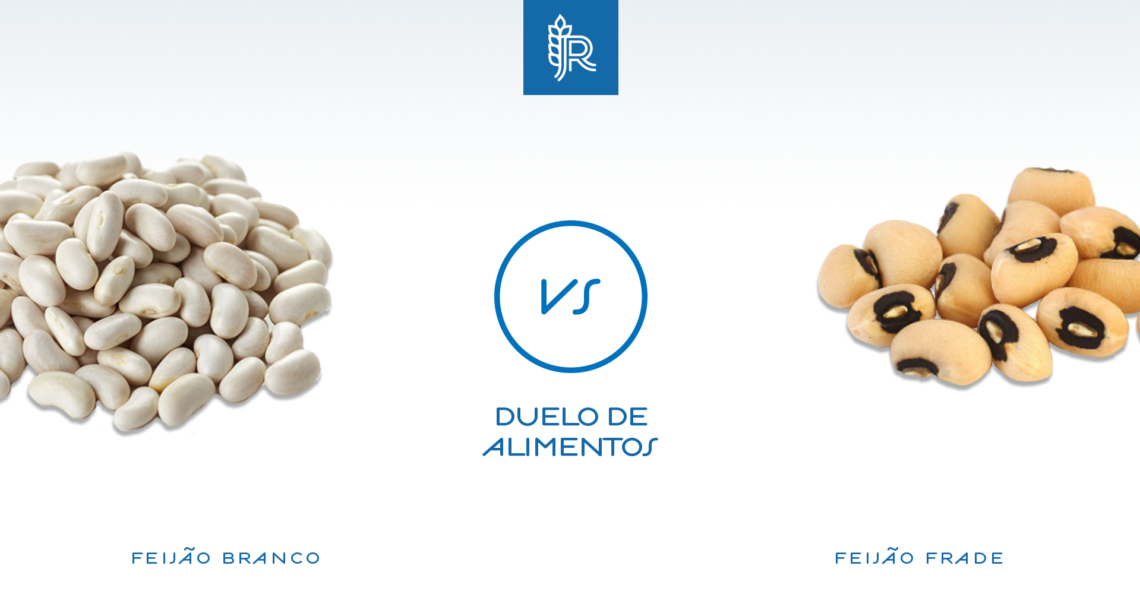 Comparação nutricional entres os feijões branco e frade